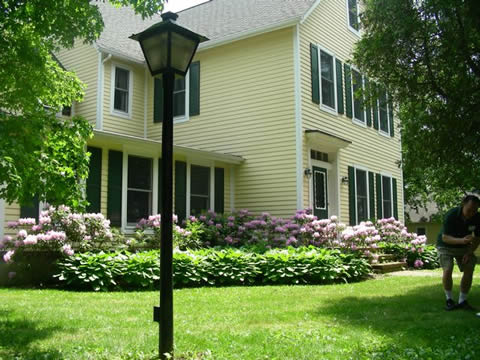 The farmhouse on rented land. The farmhouse on rented land.